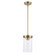 Carter One Light Pendant in Antique Gold (110|72040 AG)