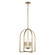 Adelia Four Light Chandelier in Antique Gold (110|72036 AG)