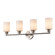 Kai Four Light Vanity in Brushed Nickel / Frosted (110|72024 BN-FR)