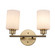 Kai Two Light Vanity in Antique Gold / Frosted (110|72022 AG-FR)
