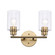 Kai Two Light Vanity in Antique Gold (110|72022 AG)