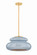 Pia One Light Pendant in Aged Brass (428|H1145701-AGB/CCC)