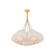 Livonia Seven Light Chandelier in Vintage Gold Leaf (70|6528-VGL)