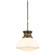 Bruceville One Light Pendant in Historic Bronze (70|4918-HB)