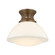 Bruceville One Light Flush Mount in Historic Bronze (70|4917-HB)