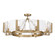 Aenon Eight Light Semi-Flush Mount in Brushed Champagne Brass (62|3164-8SF BCB-HWG)