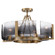 Aenon Four Light Semi-Flush Mount in Brushed Champagne Brass (62|3164-4SF BCB-SWG)