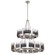 Aenon 12 Light Chandelier in Pewter (62|3164-4-8 PW-SWG)