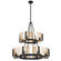 Aenon 12 Light Chandelier in Matte Black (62|3164-4-8 BLK-AWG)