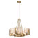 Aenon Four Light Chandelier in Brushed Champagne Brass (62|3164-4 BCB-AWG)