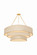 Kiso 12 Light Chandelier in Vintage Gold Leaf (68|587-48-VGL)