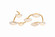 Kune LED Semi Flush Mount in Vintage Gold Leaf (68|586-60-VGL)