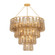 Milos 19 Light Chandelier in Vintage Gold Leaf (68|581-46-VGL)