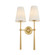 Cadiz Two Light Wall Sconce in Vintage Brass (68|570-02-VB)
