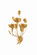 Innsbruck Three Light Wall Sconce in Vintage Gold Leaf (68|566-03-VGL)
