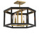 UNION ESTATES Four Light Semi Flush Mount in Coal And Soft Brass (7|2114-726)