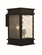 Rochester Two Light Wall Mount in Satin Black (37|ROW-6FL-BK)