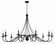 Westchester County Ten Light Chandelier in Sand Coal w/Skyline Gold Leaf (7|1038-677)