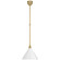 Academy Barn Light LED Pendant in Hand-Rubbed Antique Brass (268|TOB 5819HAB-WHT)