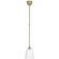 Academy Barn Light LED Pendant in Hand-Rubbed Antique Brass (268|TOB 5810HAB-WHT)