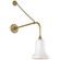 Academy Barn Light LED Barn Light in Hand-Rubbed Antique Brass (268|TOB 2810HAB/S8-WHT)