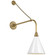 Academy Barn Light LED Barn Light in Hand-Rubbed Antique Brass (268|TOB 2810HAB/S10-WHT)