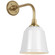 Academy Barn Light LED Barn Light in Hand-Rubbed Antique Brass (268|TOB 2808HAB/S5-WHT)