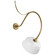 Academy Barn Light LED Barn Light in Hand-Rubbed Antique Brass (268|TOB 2806HAB/S6-WHT)