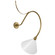 Academy Barn Light LED Barn Light in Hand-Rubbed Antique Brass (268|TOB 2806HAB/S11-WHT)