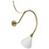 Academy Barn Light LED Barn Light in Hand-Rubbed Antique Brass (268|TOB 2806HAB/S10-WHT)