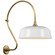 Academy Barn Light LED Barn Light in Hand-Rubbed Antique Brass (268|TOB 2805HAB/S7-WHT)