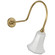 Academy Barn Light LED Barn Light in Hand-Rubbed Antique Brass (268|TOB 2803HAB/S8-WHT)