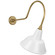 Academy Barn Light LED Barn Light in Hand-Rubbed Antique Brass (268|TOB 2803HAB/S1-WHT)