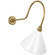 Academy Barn Light LED Barn Light in Hand-Rubbed Antique Brass (268|TOB 2803HAB/S11-WHT)