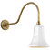 Academy Barn Light LED Barn Light in Hand-Rubbed Antique Brass (268|TOB 2802HAB/S8-WHT)