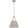 Allister LED Hanging Shade in Hand-Rubbed Antique Brass (268|SCH 5059HAB-311)