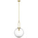 Meir LED Pendant in Soft Brass (268|MF 5256SB-CG)
