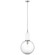 Meir LED Pendant in Polished Nickel (268|MF 5256PN-CG)