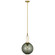 Meir LED Pendant in Soft Brass (268|MF 5225SB-SMG)