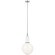 Meir LED Pendant in Polished Nickel (268|MF 5225PN-WG)