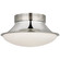 Precision LED Flush Mount in Polished Nickel (268|KW 4057PN-WG)