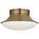 Precision LED Flush Mount in Antique-Burnished Brass (268|KW 4057AB-WG)