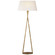 Cesta LED Floor Lamp in Gilded Iron (268|IKF 1406GI-L)