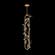 Volare Eight Light Pendant in Burnished Gold (48|100160-7)