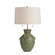 Grenouille Two Light Table Lamp in Dark Moss/Antique Brass (314|GDPTC01-SH027)
