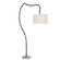 Muscadine One Light Floor Lamp in Bronze/White (314|GDPFI02-SH070)
