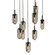 Javier Nine Light Chandelier in Smoke/English Bronze (314|DSC16)