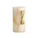 Monet Vase in White/Antique Brass (314|AVC19)