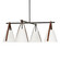 Reins Four Light Chandelier in Matte Black (52|21418)