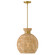Effie LED Pendant in Lacquered Brass (531|84164LCB)